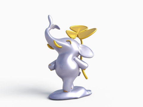 大象雕塑 景观雕塑 景观装置 雕塑装置 中庭雕塑 广场雕塑su模型