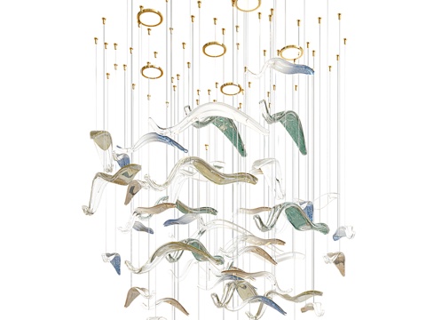  Patrizia Volpato 3170吊灯3d模型 