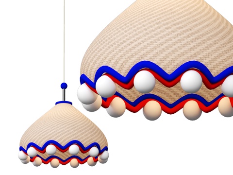 多巴胺吊灯su模型