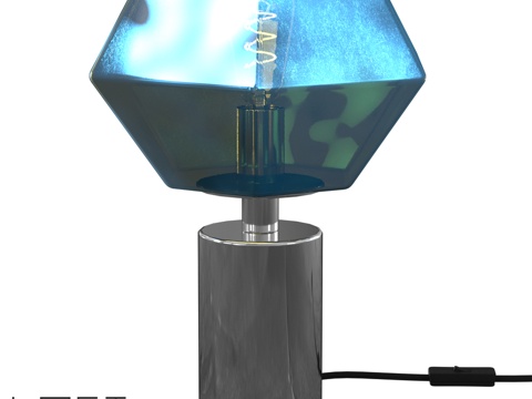  台灯 LoftDesigne 8445 型号3d模型 