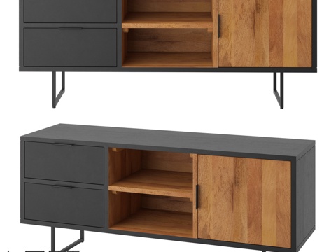  Console LoftDesigne 82363 型号3d模型3d模型 