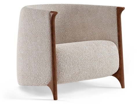  凯恩斯休闲椅3d模型 