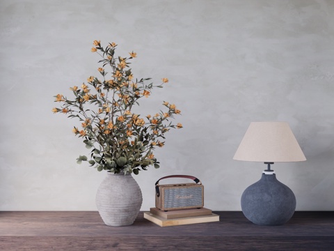 陈设饰品 装饰品 饰品 灯具 摆件 玩具 书籍su模型