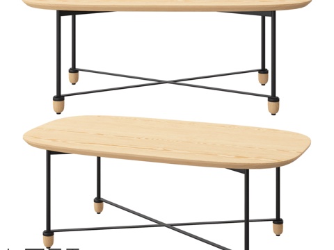  LoftDesigne 6953款咖啡桌3d模型 