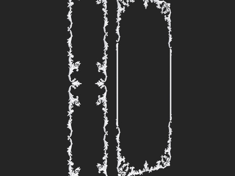  RosLepnina出品ATLANTA系列1-2号框架3d模型 