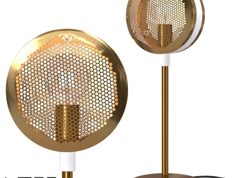  LoftDesigne 1366款台灯3d模型 