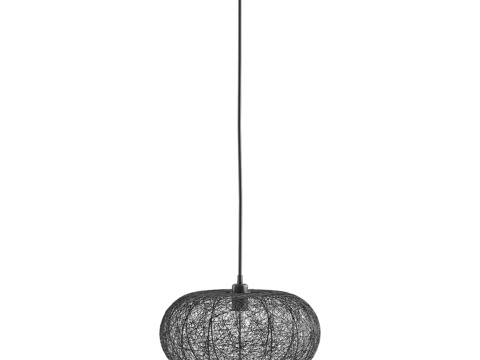  OM吊灯Vinger，黑色，Bergenson Bjorn3d模型 