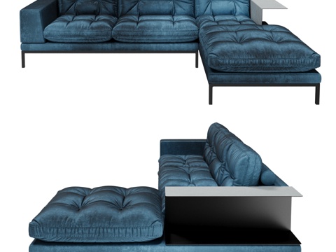  托斯卡纳洛鲁索OM沙发3d模型 