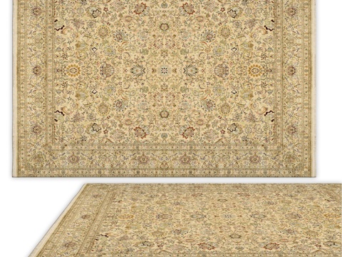  来自安西的地毯（编号1677）3d模型 