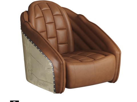  OM Dark Angel黄铜饰面3d模型 