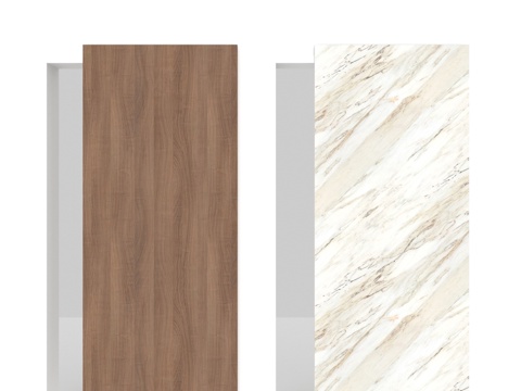  OM Doors隐形门开合系统MAGIC3d模型 