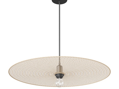  OM_吊灯 Vinger, 米色, Bergenson Bj3d模型 