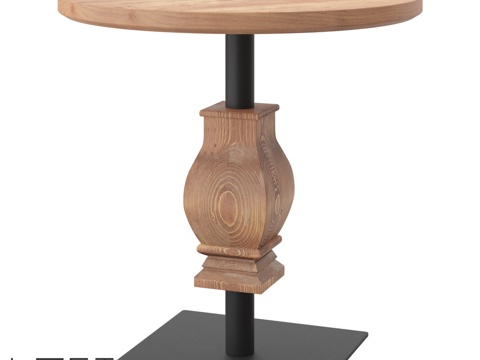  LoftDesigne 70858 款餐桌3d模型 