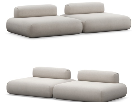  OM Aatom FLOW PLUS 沙发组合23d模型 