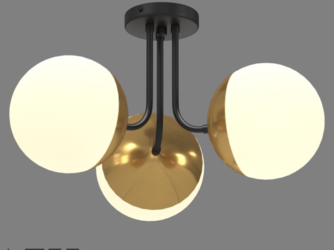  吊灯 LoftDesigne 1050 型号3d模型 