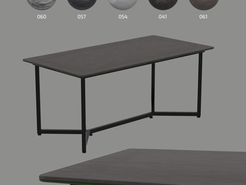  咖啡桌 CERAGLASS CGP-057_X3d模型 