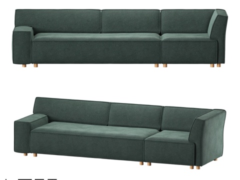  沙发 LoftDesigne 2497 型号3d模型 