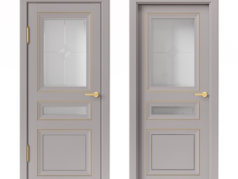  Uberture门。Decanto系列3d模型 