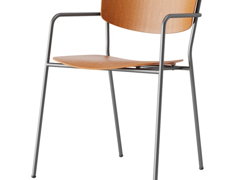  OM_扶手椅 Torfrid, Bergenson Bjor3d模型 