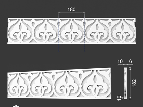 东方浮雕 Fr 1243 OM3d模型 