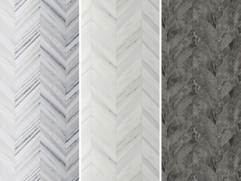  模块化马赛克“人字纹”MADIQUE3d模型 