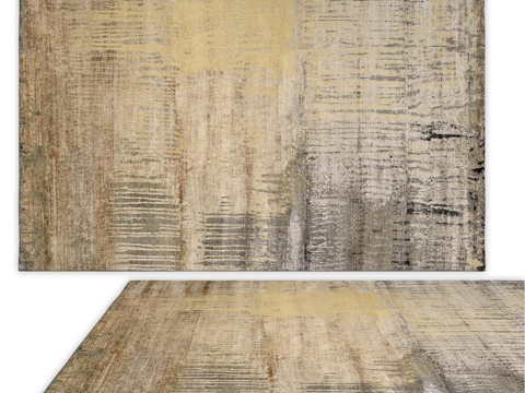  安西地毯（编号3858）3d模型 