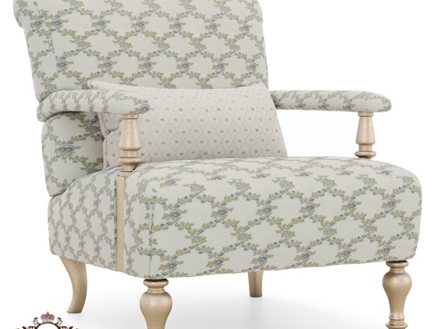  (OM) 弗朗科·罗曼诺家居扶手椅3d模型 