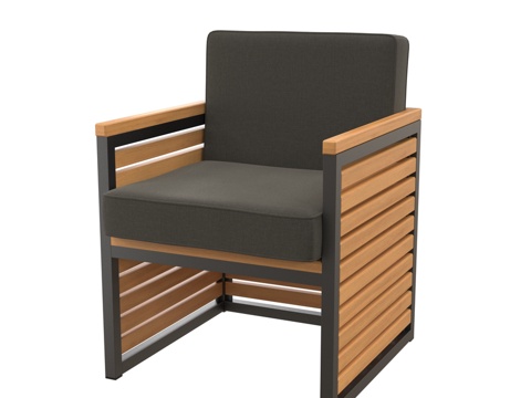  Om扶手椅Loft 33d模型 