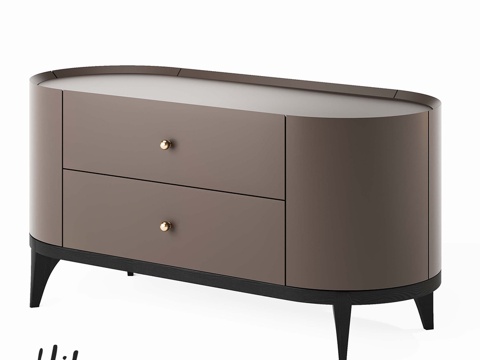  (OM) Vasat 抽屉柜3d模型 