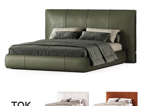  (OM) 床 虎米160 托克家具3d模型 