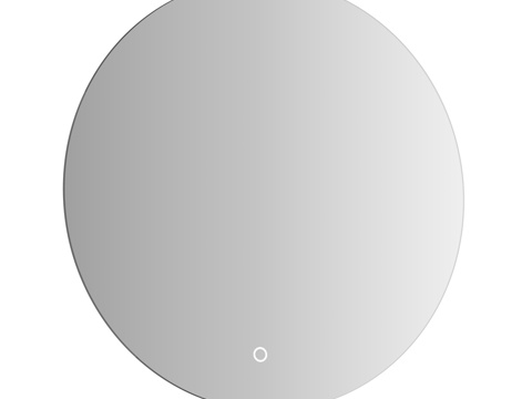  带照明的圆形镜子 Defesto Opti3d模型 