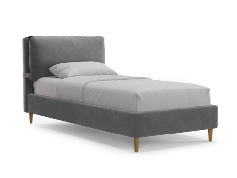  Trazi单人床3d模型 