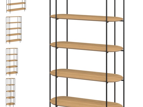  (OM) MANO FACTORY WILLIAM层架3d模型 