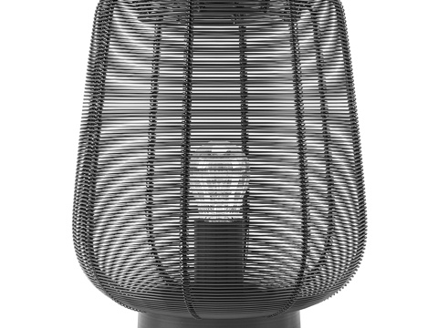  Vinger台灯，黑色，Bergenson Bjorn3d模型 