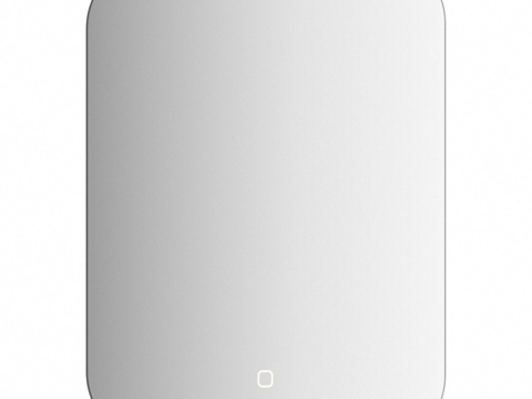  带照明与触控开关的矩形镜3d模型 