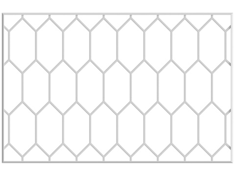 墙面组合 No. 813d模型 