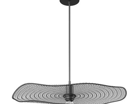  OM_吊灯 Vinger，黑色，Bergenson Bjor3d模型 