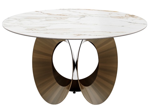  Teodor陶瓷台面桌3d模型 