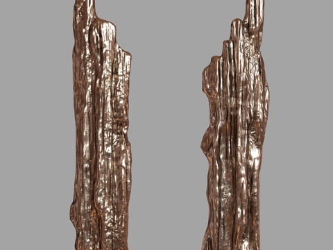  OM Vetvi 商店针状门把手3d模型 