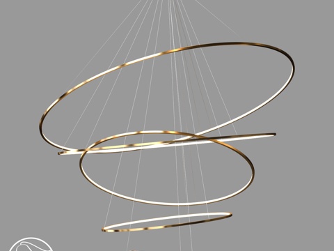  LampsShop.ru L1476 吊灯 Hoopo3d模型 