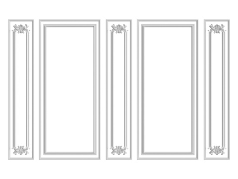  墙面装饰材料76号3d模型 
