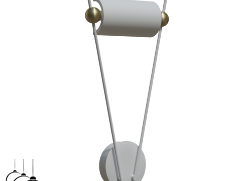  OM Inodesign Vi. W 白色 44.58293d模型 