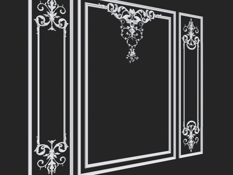  RosLepnina出品 ASSOL系列7-8-9号框架3d模型 