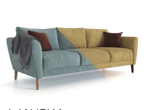  OM沙发ARIA来自Hauska3d模型 