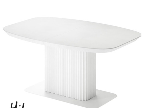  (OM) Taiyang 矩形伸缩桌3d模型 