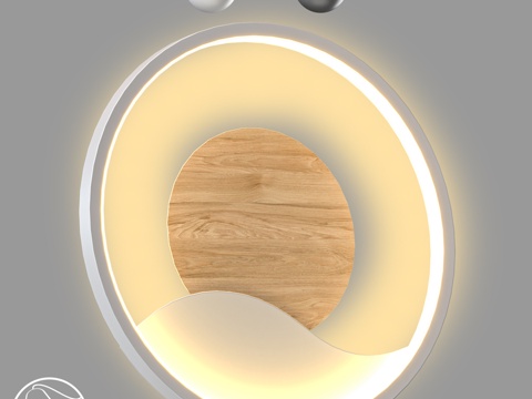  LampsShop.ru B4530 壁灯 Wave3d模型 