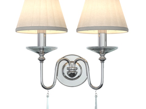  Elstead Lighting 壁灯 FP2-POL-NI3d模型 