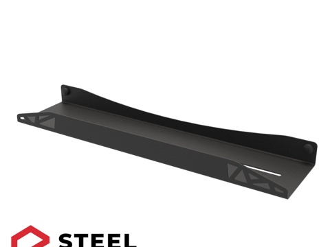  OM Shelf Wave钢制浴室柜3d模型 