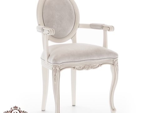  (OM) Romano Home Madeleine扶手椅3d模型 