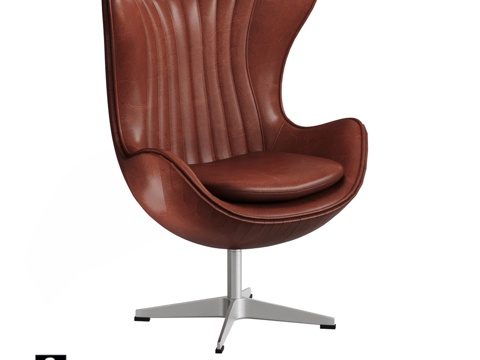  OM红蛋旋转椅3d模型 